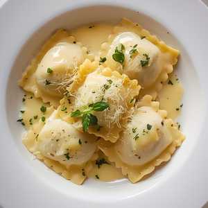 White Ravioli