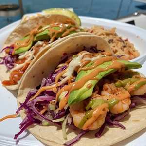 Santa Barbara shrimp tacos