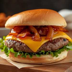 Ted's Bacon Cheeseburger