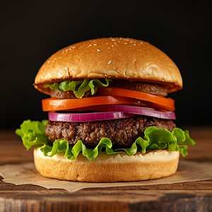 Grilled Hamburger on Pandesal
