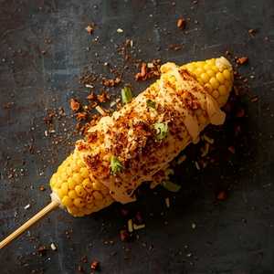 Traditional Mexican Prepared Corn
