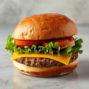 Veggie Burger W/ Cheese