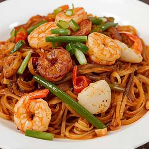 Seafood Chow Mein