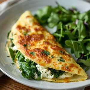 Goat Cheese Omelette