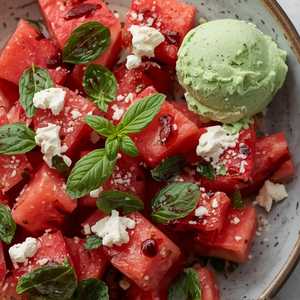 Watermelon & Feta Salad