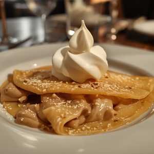 Chestnut: chestnut cream with chantilly