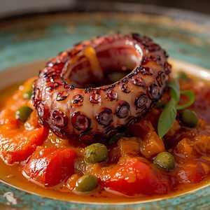 Octopus Pizzaiolo