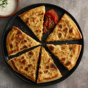 Alu / Peas / Mixed Vegetable Paratha