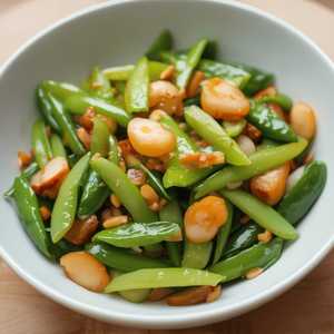 Snow Peas w/Water Chestnut
