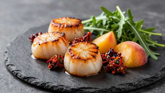Seared New England Scallops