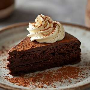 Gâteau Victoire with whipped cream