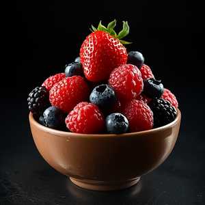 Bowl of Mixed Berries