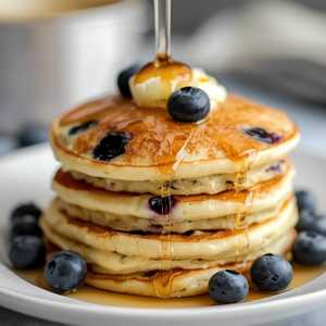 Blueberry & Ricotta Pancakes