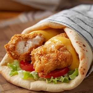 Fried Chicken Pita