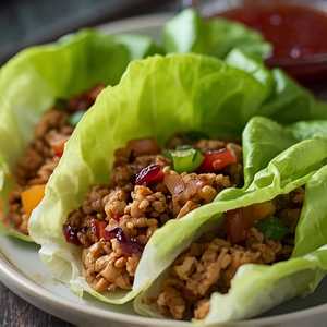 Chicken Lettuce Wrap