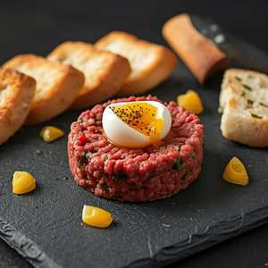 Musso’s Traditional Steak Tartare