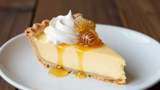 Salted Honey Buttermilk Pie
