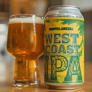 Standard Deviant 'Tree People' West Coast IPA SF 7.2% abv 12oz can
