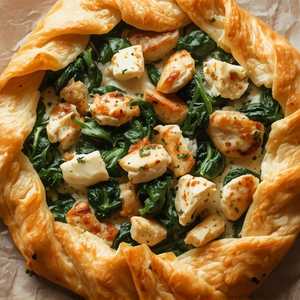 Chicken Spanakoteropeta