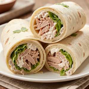 Fresh Tuna Salad Wrap