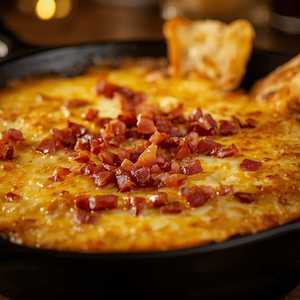 Caramelized onion and Bacon Dip