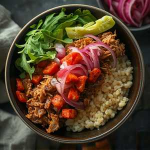 Iberian Pork Bowl Meal