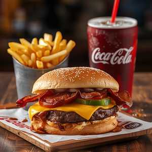 #5 Bacon & Cheese Whataburger® Whatameal®