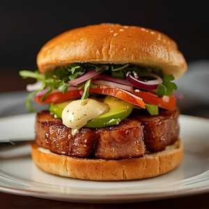 Togarashi Tuna Burger