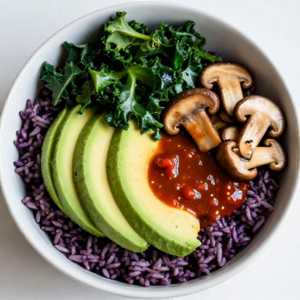Purple Sticky Rice Bowl
