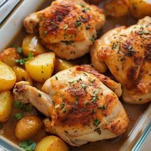 Baked Chicken Dinner