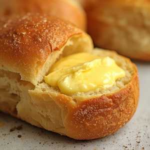 French Roll & Butter (V)