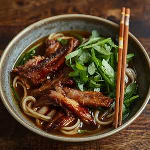 Ginger Duck Noodles