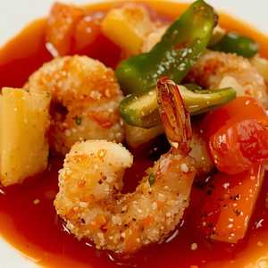 Sweet And Sour Shrimp 甜酸虾