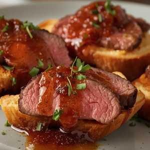 Tenderloin Crostini