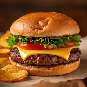 Grass Fed Cheeseburger