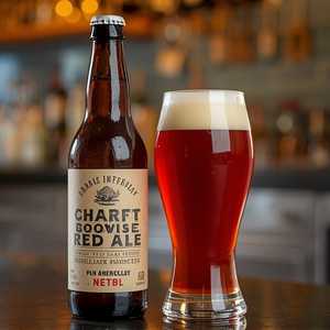 MBU Artisanal Unfiltered Beer, Red Ale, Alcohol 5.6%