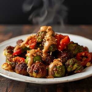 fried brussels sprouts
