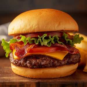 Cheddar Bacon Burger