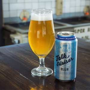 Fieldwork Brewing 'Hills & Valleys' American Pilsner, Berkeley, CA 5% abv 16oz can