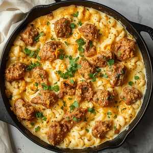 Vegan Oxtail Mac & Cheese (Aisha's Plant Based Eatery)
