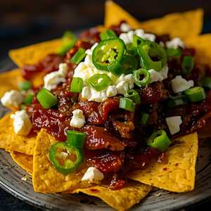 confit duck nachos