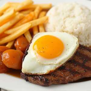 Churrasco a lo pobre