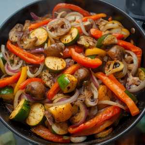 Vegetarian Fajitas - Large