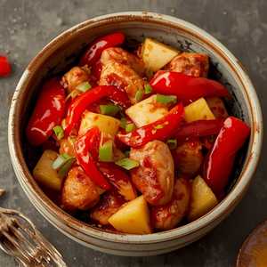 SWEET AND SOUR CHICKEN