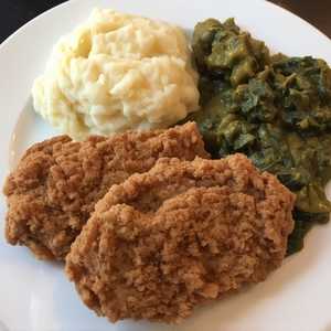 Crispy Buttermilk Fried Chicken Meal (2 Piece)