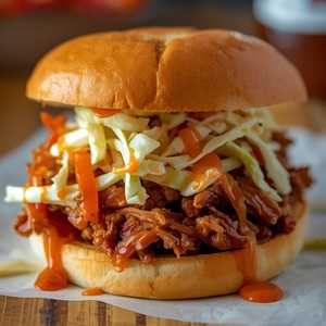 Pulled Pork Po Boy