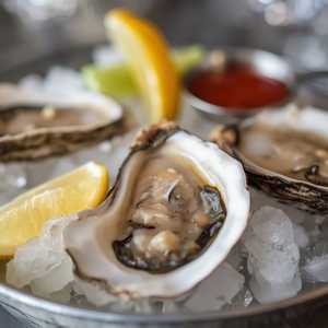 Fresh Oysters on the Half Shell
