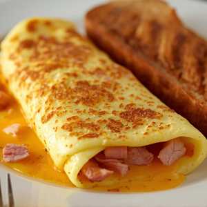 Omelet de Jamón y Queso