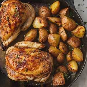 Pan Roasted Amish Chicken