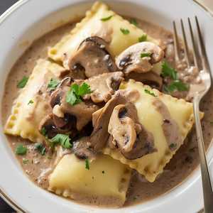 Mushroom Ravioli